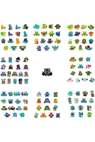 Mrbeast Lab Swarms Mega Lab Pack 12'li Mikro Canavarlar 24712