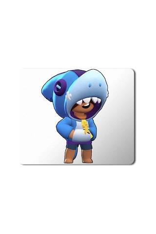 Brawl Stars Shark Leon Mouse Pad Mousepad