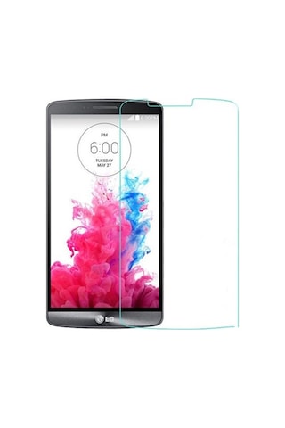 ErkMobile LG Uyumlu G3 Kırılmaz Ekran Koruyucu Temperli Cam