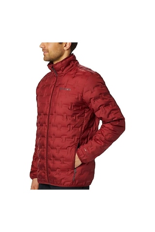Columbia Wo0955-664 Delta Ridge Down Jacket Erkek Outdoor Polar WO0955-664-R0766 Kırmızı
