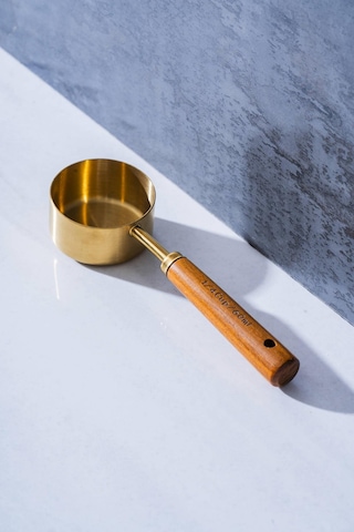 Dose Çelik Ölçü Kaşığı - 60 Ml Gold