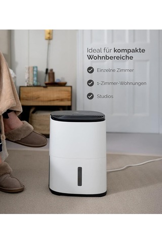 Meacodry Arete One 6l Nem Alma Ve Hava Temizleyici / Kompakt, Ultra Sessiz 32db / Küçük Odalar Ve Daireler İçin Diğer