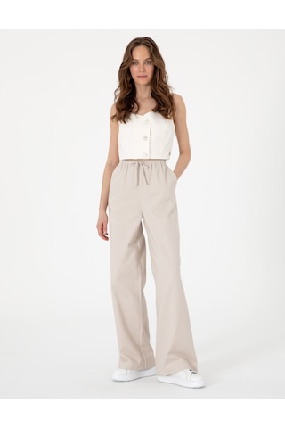 Pierre Cardin Kadın Bej Pantolon Kanvas-chino 50313136-vr011 Bej