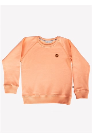 Kız Çocuk Turuncu Organik Sweatshirt Turuncu