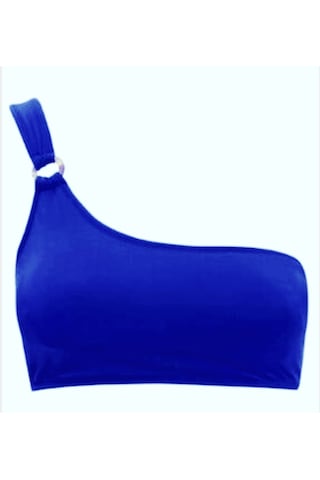 Deep Beach Halkalı Tek Omuzlu Bikini Üstü Db20010bu 001
