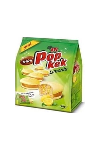 Pop Kek Mini Limon Soslu 180gr 1 Adet