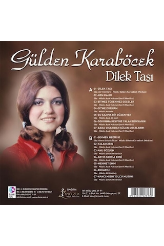 Gülden Karaböcek Dilek Taşı Renkli Lp Plak
