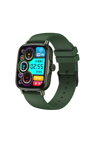 Reedark Aw18 Akıllı Saat Yeşil - 1.69" Hd Ekran, Ip68 Su Geçirmez, Bt Arama, 220mah Uzun Pil, Kişiselleştirilebilir Dial, Uyku İzleme