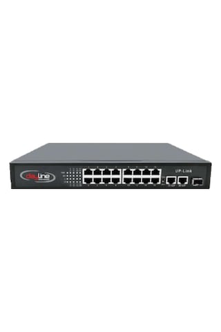 -dl-3316pf Uyumlu 16 Port Poe Switch Siyah-135703