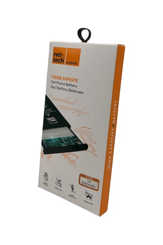 Teknonet Apple Uyumlu iPhone 14 Nettech 3200 Mah Batarya