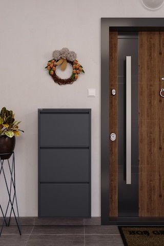 Ceha  3'lü Metal Ayakkabılık - Antrasit K.AYK-3 /AB7024 Antrasit