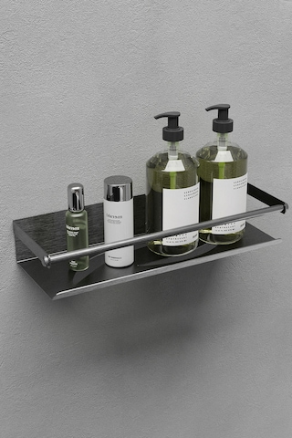 Zift Unique Ömür Boyu Paslanmaz Çelik Yapışkanlı Banyo Rafı ,modern Duş Rafı & Şampuanlık-silikon Yapıştırıcı Diğer