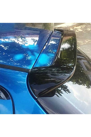 Peugeot 206 Bagaj Üstü Spoiler Parlak Siyah Spoyler Plastik İthal
