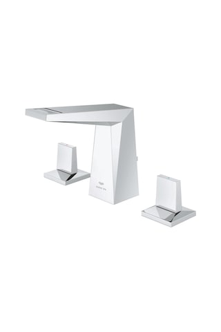 Grohe Allure Brilliant 3 Delikli Lavabo Bataryası 1/2" M-Boyut - 20626000 Gümüş
