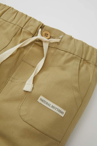 DeFacto Erkek Bebek Duble Düz Paça Cepli Bağcıklı Beli Lastikli Gabardin Pantolon D3358A524WNKH497 Haki