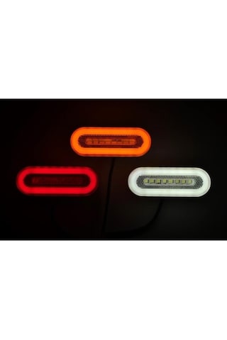Ahmet Otomotiv Unıversal Neon Led Side Marker Yan Lamba Sarı 2 Fonksiyonlu 12-24volt Uyumlu