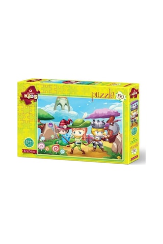 Art Puzzle 50 Parça Üç Küçük Kahraman 4501
