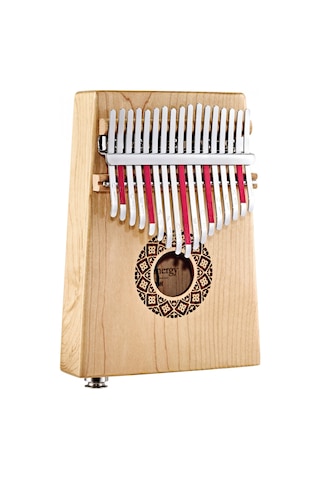 Meinl Sonic Energy Pkl1709h 17 Nota/ Akçaağaç Soundhole Pickup Kalimba Natural