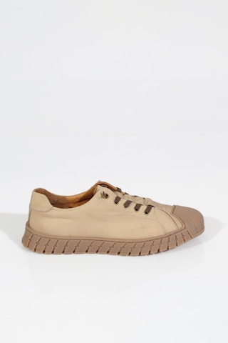 Dgn 9872 Erkek Sneakers Ayakkabi Taba Tekstil