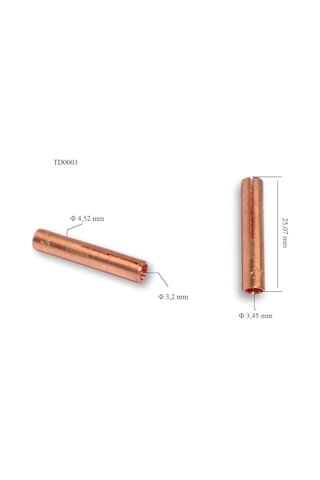 Td0003-32 3,2 Mm Fındık Collet-pens 13n24 Tig 9-20 Trafimet