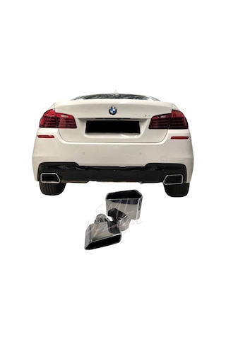 Bmw F10 Gt550 Kare Egzoz Ucu Takımı F10 Egzos F10 Egsoz Başlığı