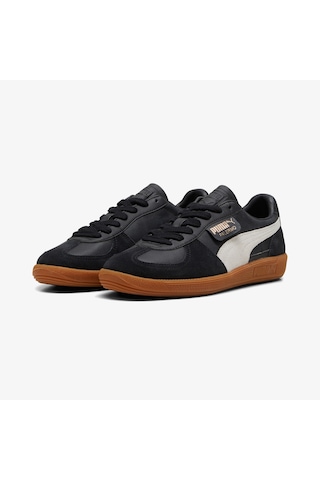 Puma Palermo Unisex Siyah Sneaker Düz 396464 Siyah Siyah
