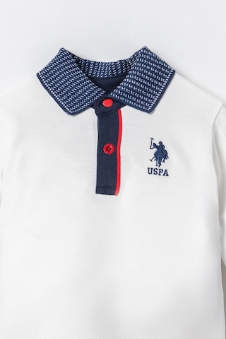 U.S. Polo Assn. Erkek Bebek Beyaz Uzun Kol Pijama Takım Usb3195-c-v3 Usb3195-c-v3