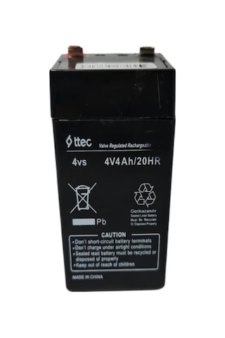 Ttec 4Volt 4Amper Akü 4V 4Ah