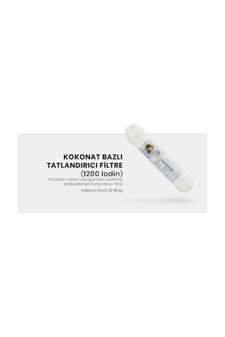 Su Arıtma Filtresi Son Karbon Tatlandırıcı Filtre
