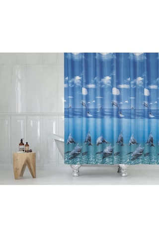 Tropik Zethome Banyo Duş Perdesi 8852 Tek Kanat 1x120x200 Genel