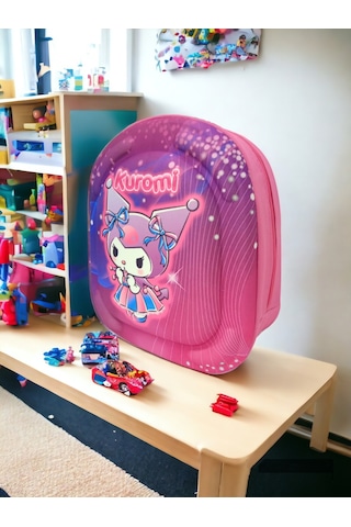 Kromi 3d Kabartmalı Anaokulu Kreş Ve Günlük Kullanım Çantası
