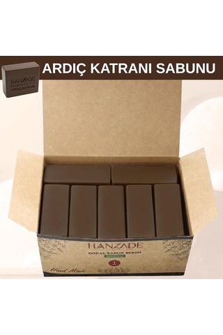 Hanzade Bitkisel Doğal El Yapımı Hatay Ardıç Katranı Sabunu 1 Kg 285 ML