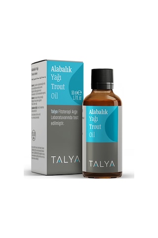 Talya Soğuk Sıkım %100 Saf ve Doğal Alabalık Yağı 50 ML
