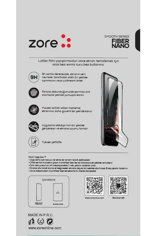 Xiaomi Poco M5s Uyumlu Zore Fiber Nano Ekran Koruyucu