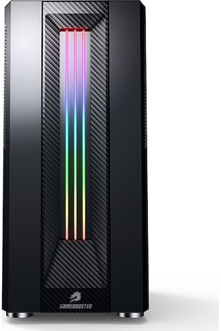 GameBooster GB-G3601B RGB Tempered Glass USB 3.0 Mid Tower Bilgisayar Kasası Siyah