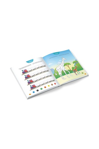 Paint 7+ Yaş - Level 1 1.Kitap - IQ Dikkat ve Yetenek Geliştiren Kitaplar Serisi- Tüzder Yayınları