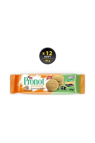 Eti Pronot Glutensiz Zeytinli Kekikli Kurabiye 12 x 80 G