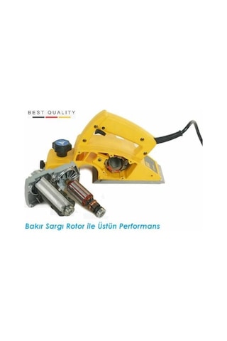 Staxx Power Metal Sanzıman 2200W Çift Bıcaklı Planya Makinesi