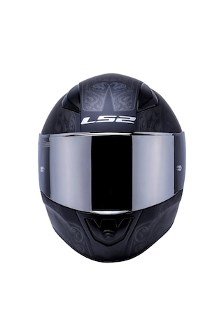 Ls2 Rapıd 2 Crypt Fullface Motosiklet Kaskı Gri Camlı Mat Siyah