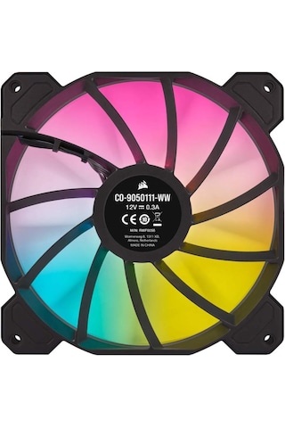 Corsaır Co-9050110-ww İcue Sp140 Elıte Rgb Siyah 140mm Fan