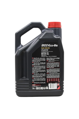 Motul 8100 Eco-Lite 0W-20 Dexos1 Tam Sentetik Motor Yağı 5 L