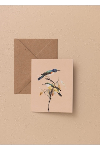 The Mia Art Line Mini Tebrik Kart Seti Blue 9x12 Cm