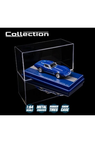 Majorette Collection Chevrolet Corvette C3 50th Anniversary 1:64 Model Araba