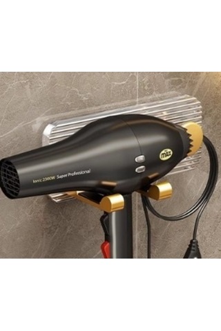 Wondernest Saç Kurutma Rafı, Otel Tipi Lichen Makinesi, Banyo Ve Ev Kullanımı Şeffaf