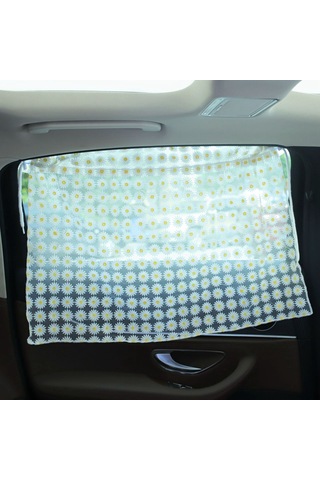 Suofeng Güneşten Ve Uv'den Koruma, Desenli Oyma Ahşap Dokuma Araba Perdeği, Çiçek Desenli, Özellikli, Kolay Kurulum, Ev Ve Araba İçin Uygun