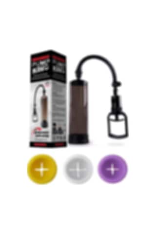 Truva Shop Dreambox King Box Süper Vakum 20 Cm Penis Pompası + 3 Renk Silikon Başlık