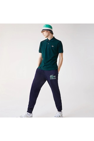 Lacoste Erkek Klasik Pike Kumaş Polo T-shirt Antrasit