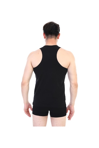 Çift Kaplan Erkek Ribana Sporcu Atlet Siyah 915