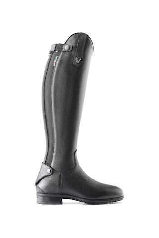 Tattini Unisex Hakiki Deri Siyah Small Binici Cizmesi Çizme 990 Bracco Cızme Black- Small Siyah