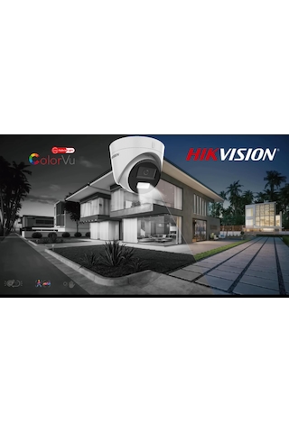 Hikvision 4 Kamerali Gece Renkli 4 Kanal 1 TB HDD